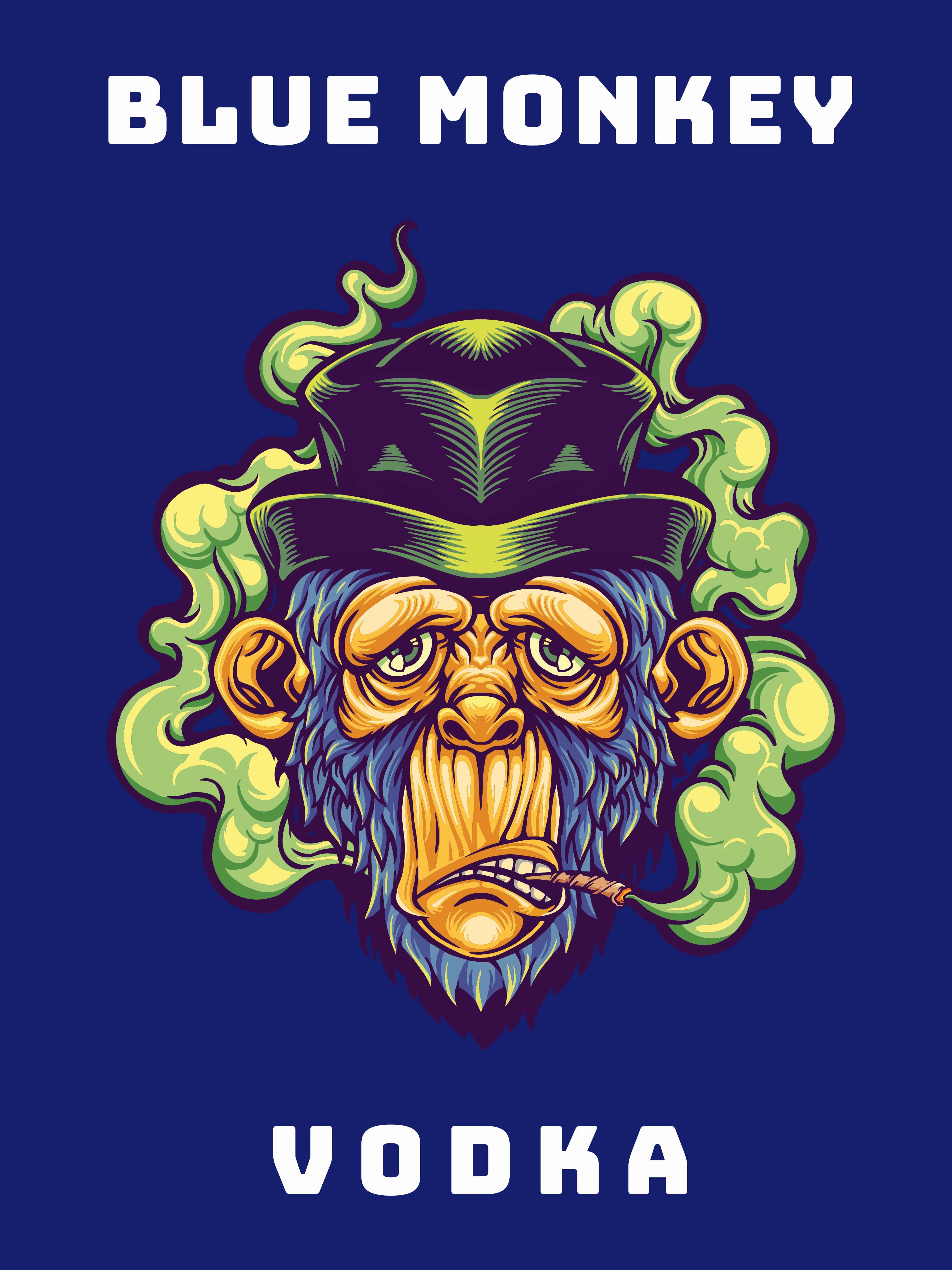 Blue Monkey Vodka